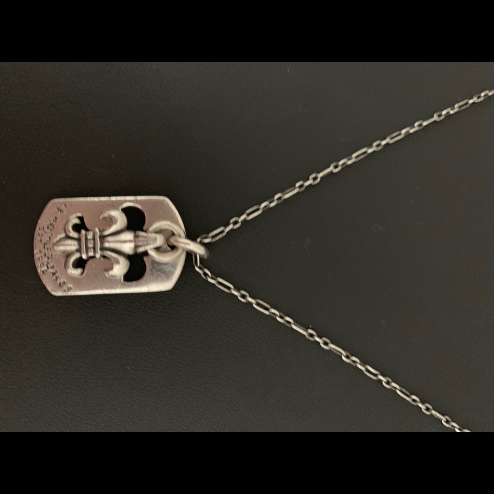 Chrome Hearts Fleur de Lis Necklace